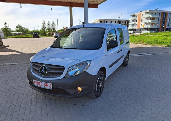 Mercedes-Benz Citan cena 36900 przebieg: 243000, rok produkcji 2015 z Gąbin małe 466